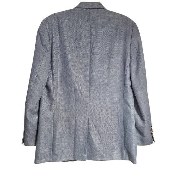 Lauren Ralph Lauren Men 42L Blue Notched Collar Two-Button Blazer Sportcoat - Picture 2 of 16